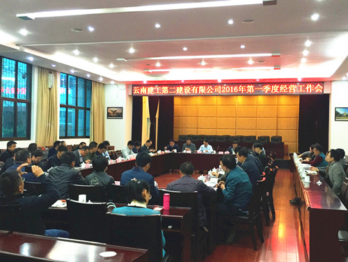 公司召開2016年一季度經(jīng)營工作會(huì)
