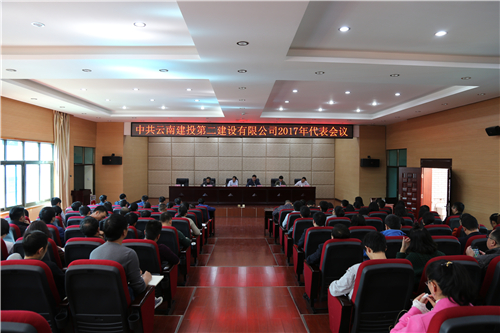 公司召開2017年黨代表會(huì)議選舉集團(tuán)第一次代表大會(huì)代表