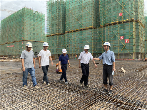 陳定華調(diào)研巧家北門安置點(diǎn)移民工程項(xiàng)目