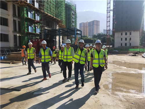 萬(wàn)向遵調(diào)研巧家北門(mén)項(xiàng)目