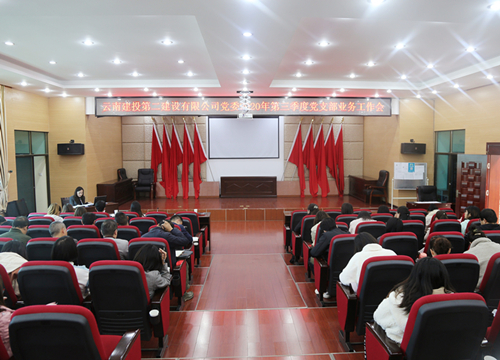 【公司要聞】公司黨委召開2020年第三季度黨支部工作考核會暨業(yè)務(wù)培訓(xùn)會