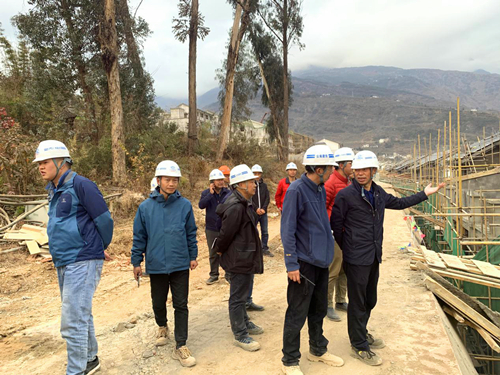 【調(diào)研檢查】陳定華、王現(xiàn)合調(diào)研巧家大寨、北門項目