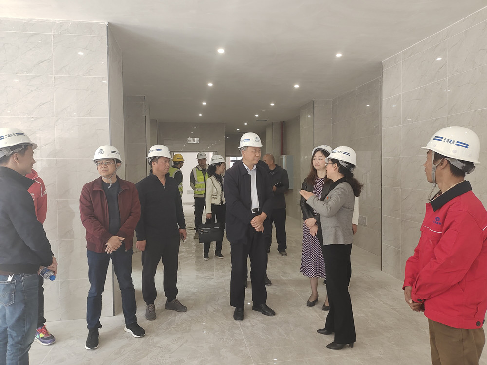 【調(diào)研檢查】省老干部局副局長視察干休所項目