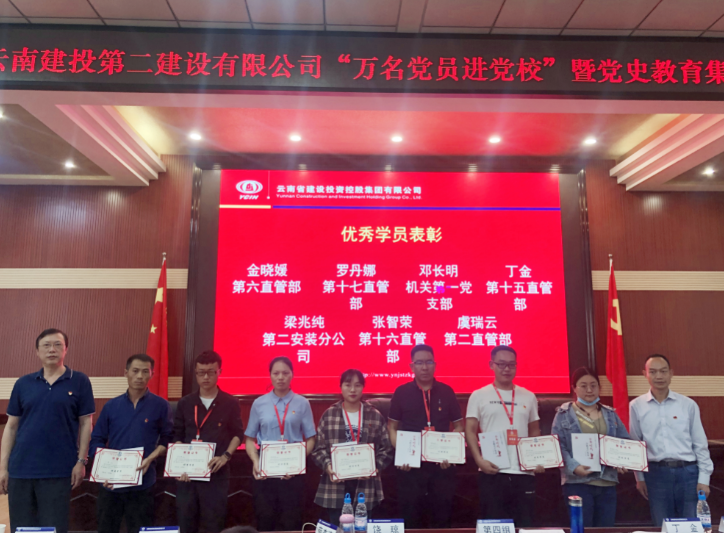 【公司要聞】公司黨委“萬(wàn)名黨員進(jìn)黨?！濒唿h史教育集中培訓(xùn)班圓滿(mǎn)結(jié)束