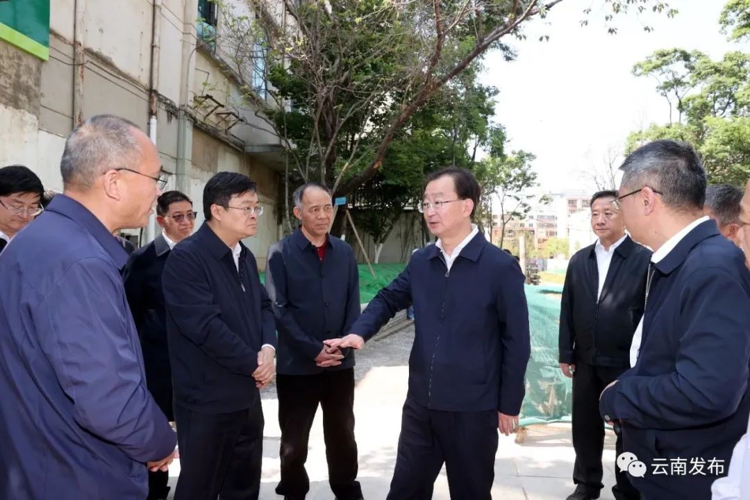 省委書記王寧到盤龍區(qū)雨污分流項(xiàng)目調(diào)研