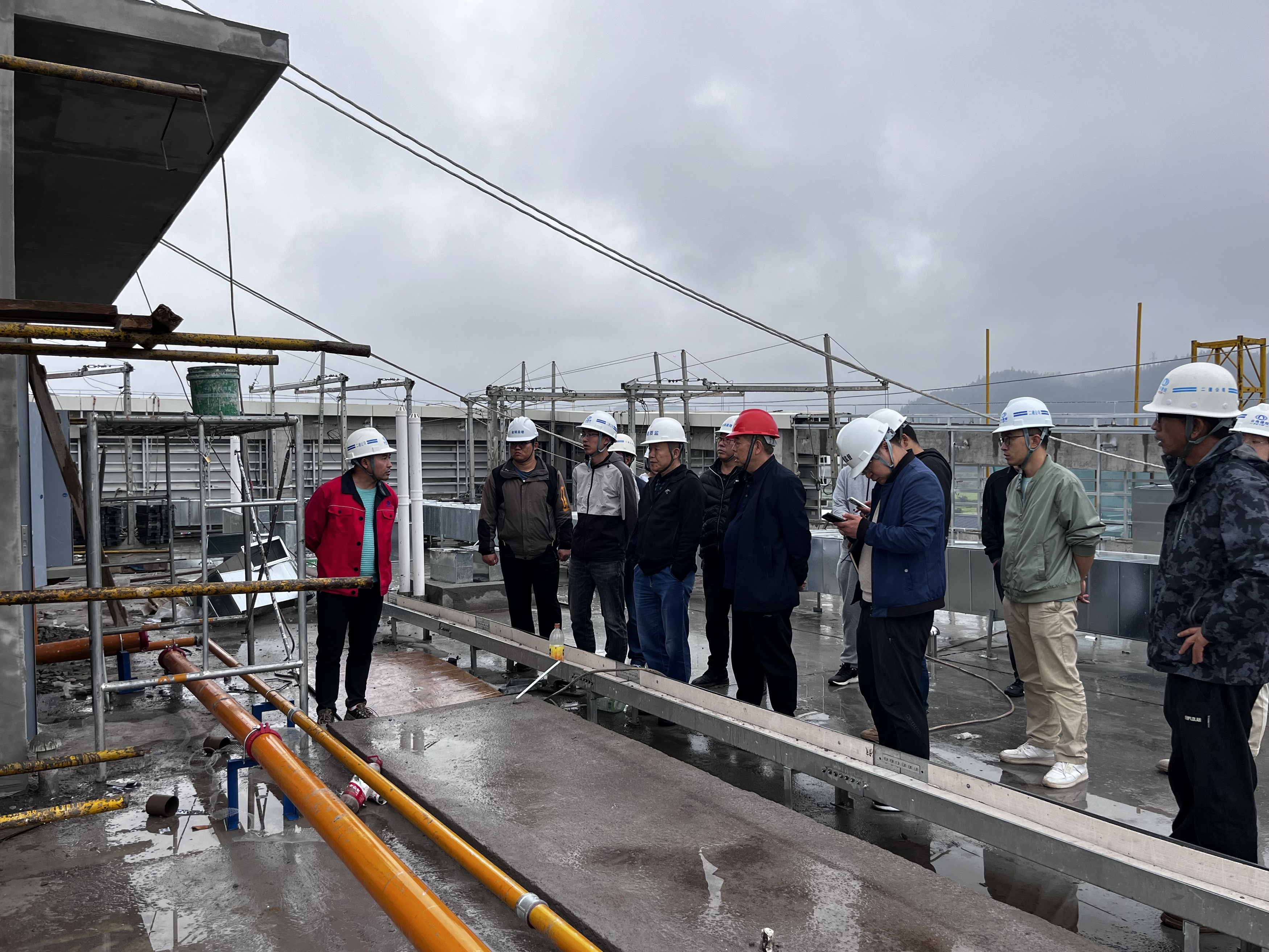 【百日攻堅】羅平縣鄉(xiāng)村振興富鋅油菜三產(chǎn)融合發(fā)展項目（一期）綜合樓通過主體分部驗收