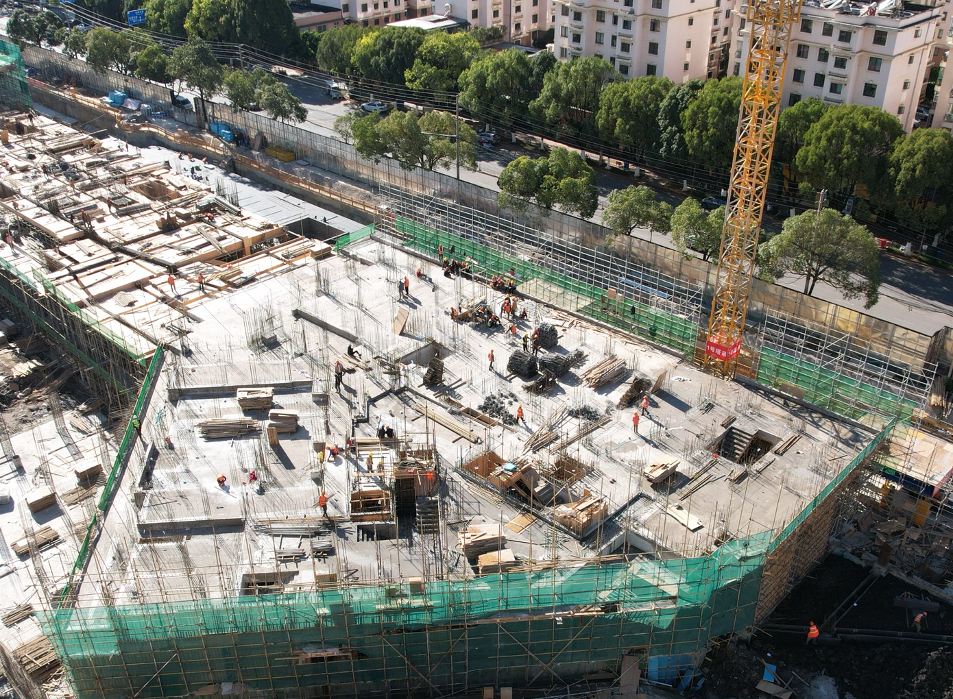 【百日攻堅(jiān)】金樾玖璋小區(qū)項(xiàng)目7、8號(hào)樓完成主體結(jié)構(gòu)±0.000節(jié)點(diǎn)