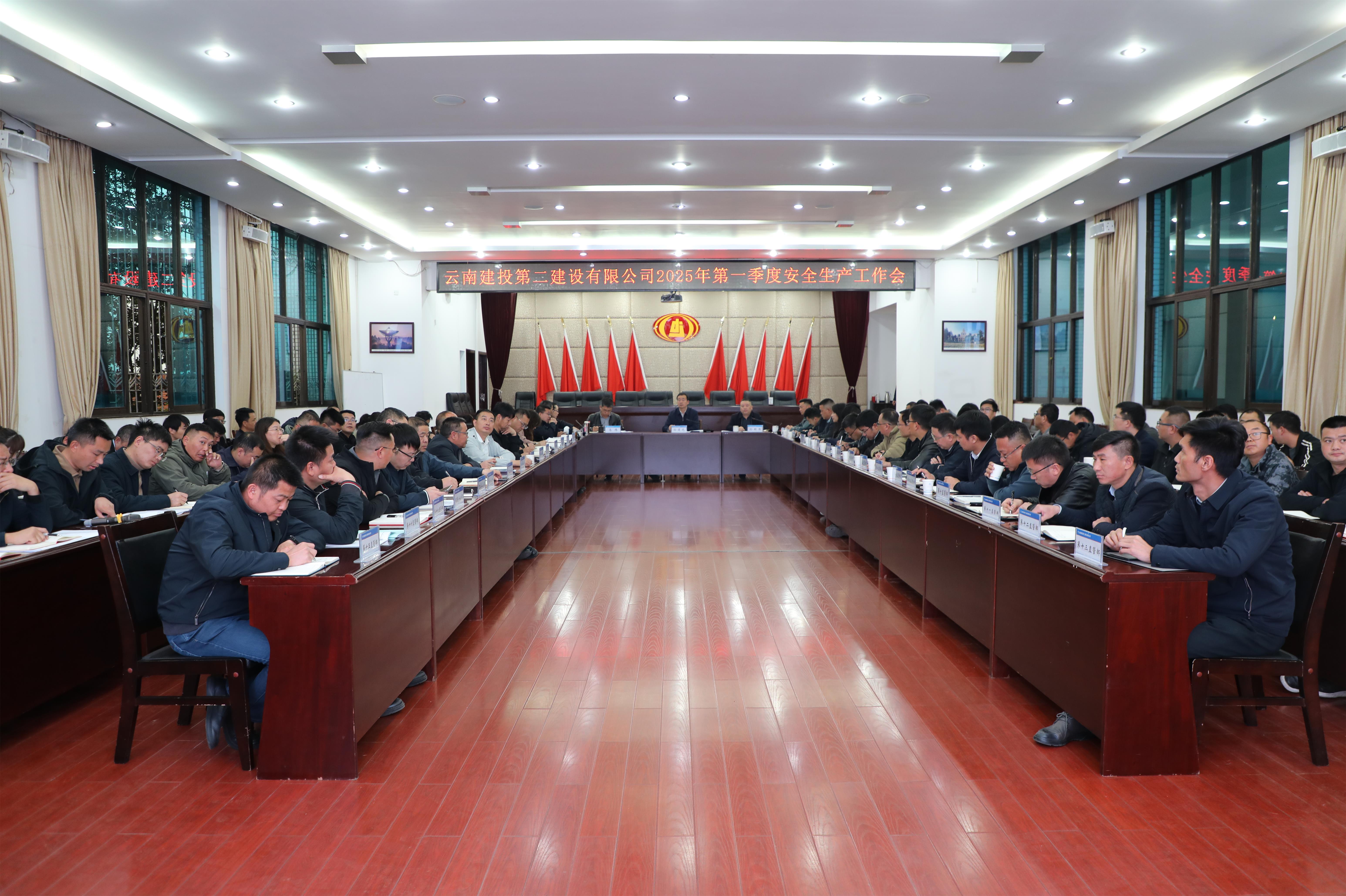 【公司要聞】公司召開2025年第一季度安全生產(chǎn)工作會