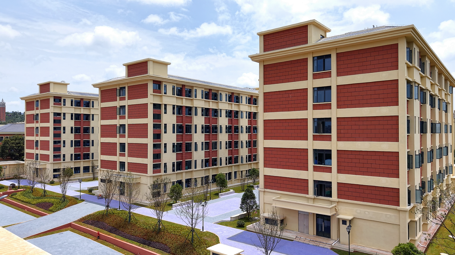 匠心鑄就校園新地標——云南大學學生宿舍項目-梓苑提前10天交付！